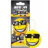 Areon Smile Black Crystal, Подвеска-ароматизатор Ареон Смайл для автомобиля, Черный кристалл, сухий
