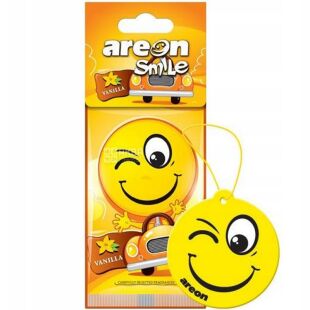 Areon Smile Dry Vanilla, Освежитель воздуха для автомобиля, подвеска, Ваниль