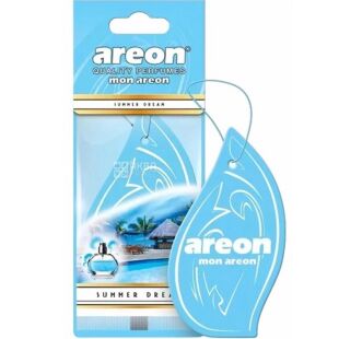 Areon Summer Dream, Освіжувач повітря для автомобіля, підвіска, морський