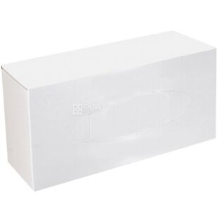 Mirus Eco Point Long, 75 шт., Салфетки косметические Мирус, 2-х слойные, 20х20 см, в ассортименте