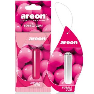 Areon Bubble Gum, 5 мл, Ароматизатор автомобильный Ареон, подвесной с капсулой, Жевательная резинка