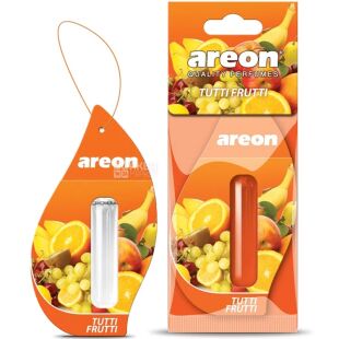 Areon Tutti Frutti, 5 мл, Ароматизатор автомобильный Ареон, подвесной с капсулой, Тутти Фрутти