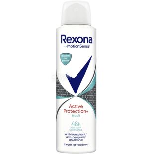 Rexona, 150 мл, Дезодорант-антиперспирант, Антибактериальная свежесть, Спрей