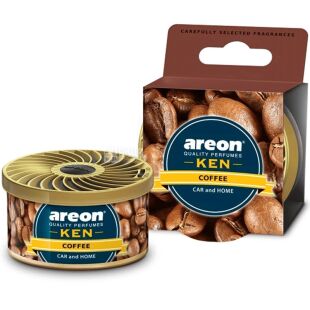 Areon Ken, Coffee, 30 г, Ароматизатор воздуха, Кофе