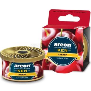 Areon KEN Cherry, 30 г, Ароматизатор повітря для автомобіля Ареон, Вишня