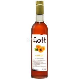 Loft Apricot, 700 мл, Сироп Лофт, Абрикос, стекло