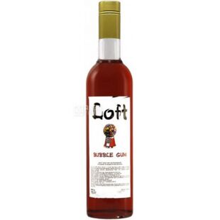 Loft Bubble Gum, 700 мл, Сироп Лофт, Бабл Гам, скло