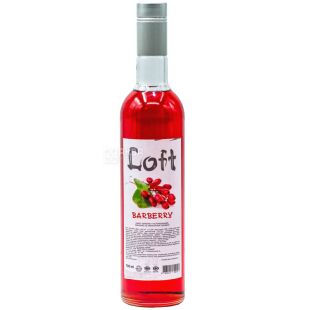 Loft Barberry, 700 мл, Сироп Лофт, Барбарис, стекло