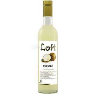 Loft Coconut, 700 мл, Сироп Лофт, Кокос, скло