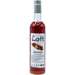 Loft Cinnamon, 700 мл, Сироп Лофт, Кориця, скло