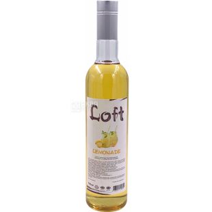 Loft Lemonade, 700 мл, Сироп Лофт, Лимонад, скло