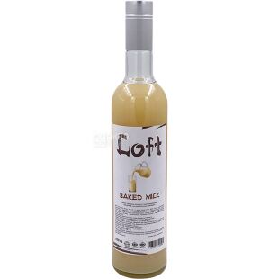 Loft Baked Milk, 700 мл, Сироп Лофт, Пряжене молоко, скло