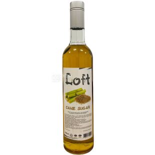 Loft Cane Sugar, 700 мл, Сироп Лофт, Тростниковый Сахар, стекло