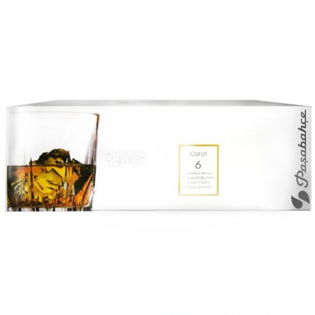 Pasabache, 6 pcs., 230 ml, set of glasses, Tango, glass