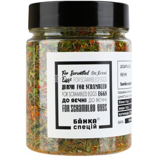 Банка спецій, 100 г, Суміш спецій до яєчні, ПЕТ