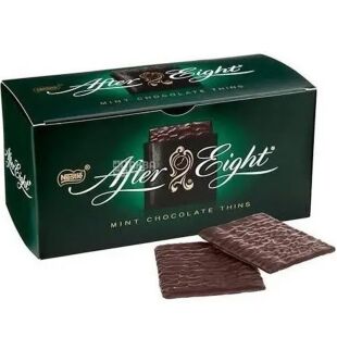 After Eight, 200 г, Афтэ Эйт, Конфеты шоколадные с мятной начинкой, в глазури