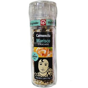 Carmencita, 76 г, Карменсита, Приправа для рибы, в мельнице