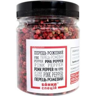Банка специй, 70 г, Перец розовый горошек, ПЭТ