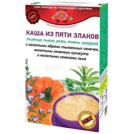 Golden Kings of Ukraine, 320 g, porridge, Five cereals