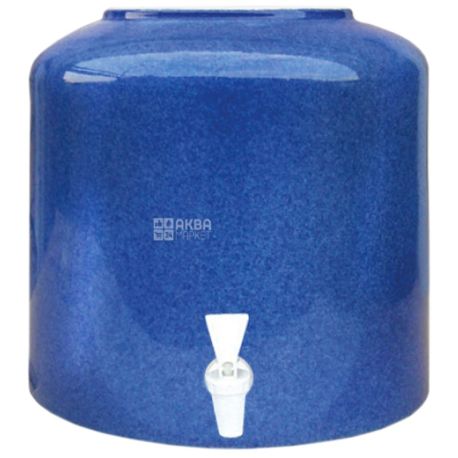 Dispenser ceramic for water Marble Blue