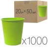 Grass Cup, Стакан бумажный, салатовый, 270 мл., Упаковка 20 шт. х 50 шт., D79