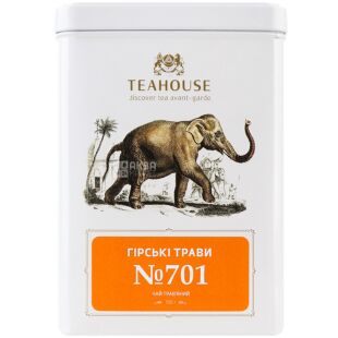 Teahouse Гірські трави №701, 150 г, ТіХаус, Чай трав'яний чай, ж/б