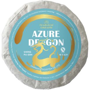 Teahouse Azure Dragon №817, 100 г, ТіХаус, Шен Пуер Лазурний дракон