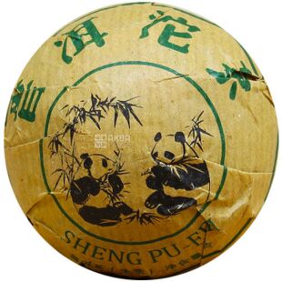 Teahouse Green Panda №807, 100 г, ТиХаус, Чай Шен Пуэр Зеленая панда