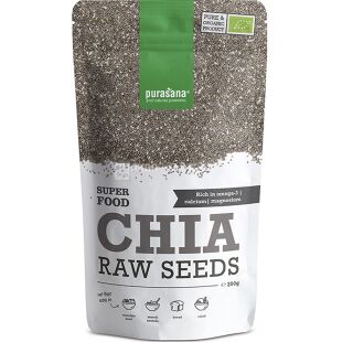 Purasana, 200 г, Семена чиа сырые, органические