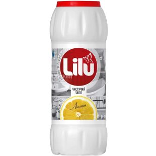 Lilu, 500 г, Лилу, Чистящий порошок, Лимон