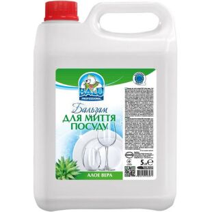 Balu, 5 л, Балу, Средство для мытья посуды, Алоэ вера, канистра