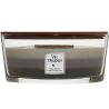 WoodWick Trilogy Warm Woods, 453 г, Свеча ВудВик Трилогия Теплый лес, до 80 часов горения