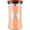 WoodWick Yuzu Blooms, 609 г, Свеча ВудВик с цветочным ароматом, до 160 часов горения