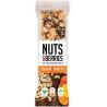 Nuts&Berries, Cashew&Apricot, 40 г, Натс энд Беррис, Батончик ореховый с кешью и абрикосом, органический