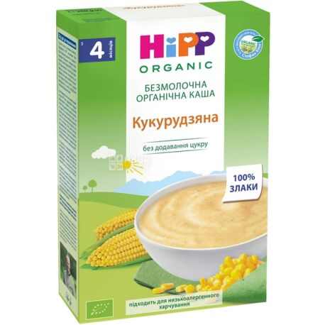 Hipp, 200 g, Organic Porridge, Corn