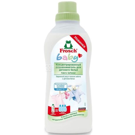 Frosch, 0.75 L, concentrated rinse, for baby clothes
