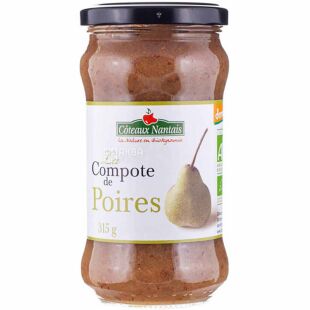 Coteaux Nantais, 315 г, Компоте из Груши, органический