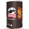 Pringles Hot & Spicy, 70 г, Чипсы картофельные, Принглс Хот и Спайси, тубус