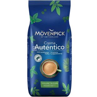 Movenpick El Autentico, 1 кг, Кофе в зернах средней обжарки Мовенпик, купаж