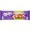 Milka Whole Hazelnuts, 250 г, Мілка, Шоколад молочний з цілим лісовим горіхом