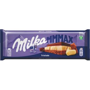 Milka Triolade, 280 г, Милка Триолада, Тройной шоколад
