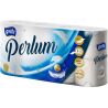 Grite Perlum, 8 рул., Папір туалетний Гріте Перлина, 3-шаровий, білий, 14 м