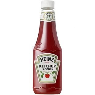 Heinz Ketchup Lagodny, 1000 мл, Хайнц, Кетчуп лагідний