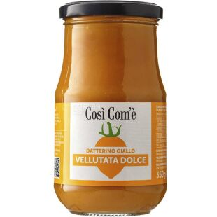 Cosi' Come', Datterino, 350 г, Пассата (томатное пюре), из желтых томатов Чери Даттерино