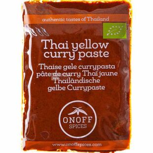 Onoff Spices, 50 г, Паста карри желтая Тайская, органическая