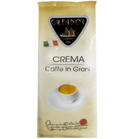 Galeador Crema, 1 кг, Кофе Галеадор Крема, средней обжарки, в зернах