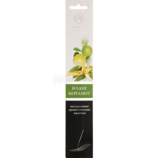 Ароматика, 8 шт., Ароматичні палички Іланг-Бергамот