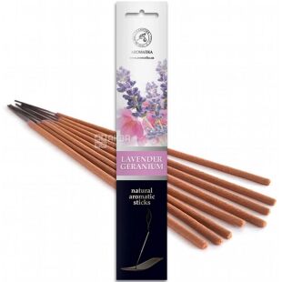 Ароматика, 8 шт., Ароматичні палички Лаванда-Герань