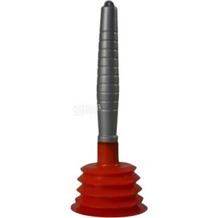 Zambak Accordion, 1 шт., Замбак, Вантуз пластиковий, 25х10 см, в асортименті