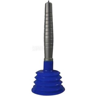 Zambak Accordion, 1 шт., Замбак, Вантуз пластиковий, 25х10 см, в асортименті